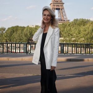 French Made La Jaquette White Blazer